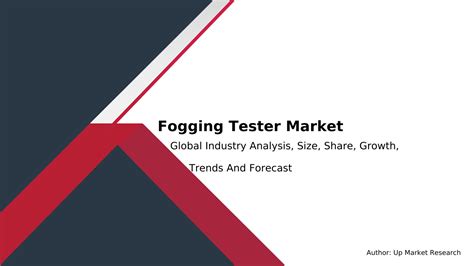 fogging tester market